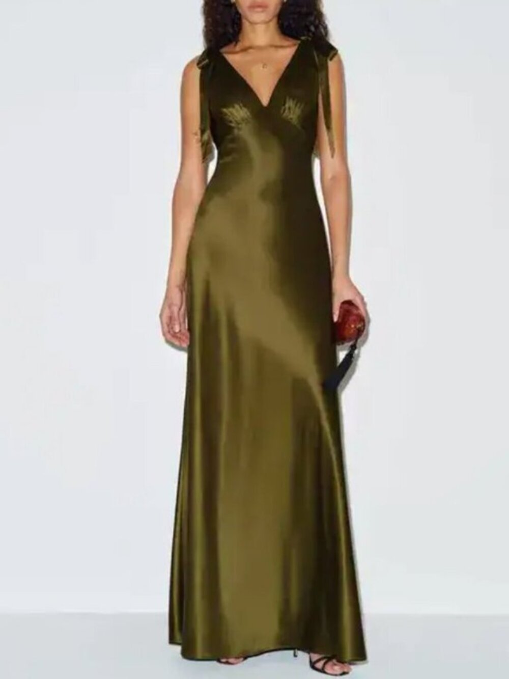 REFORMATION Pernille silk maxi dress
